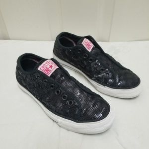 Converse One Star With Sequins Embellishments